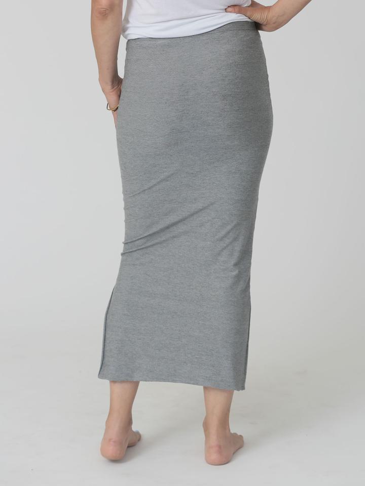 Qube Maxi Skirt Twang and Pearl | Grey
