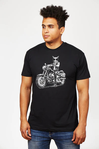 RV Screenprinting - Men's T Shirt - Cool Cat