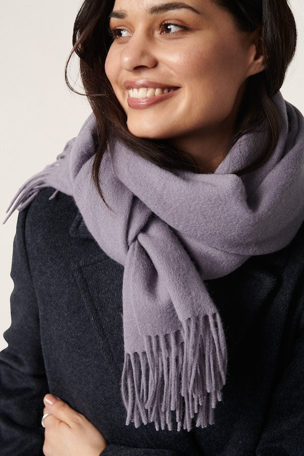Soaked in Luxury - Rowdie Scarf - Lavender Gray