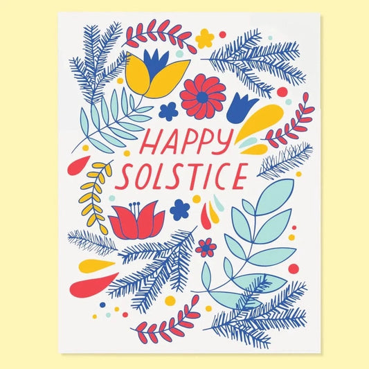  The Good Twin Card | Happy Solstice | Made in California