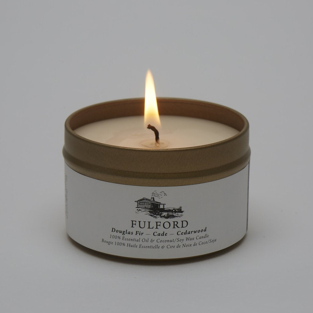 Salt Spring Candle Co. Soy Candle | Fulford, 6oz Tin, Soy Candle