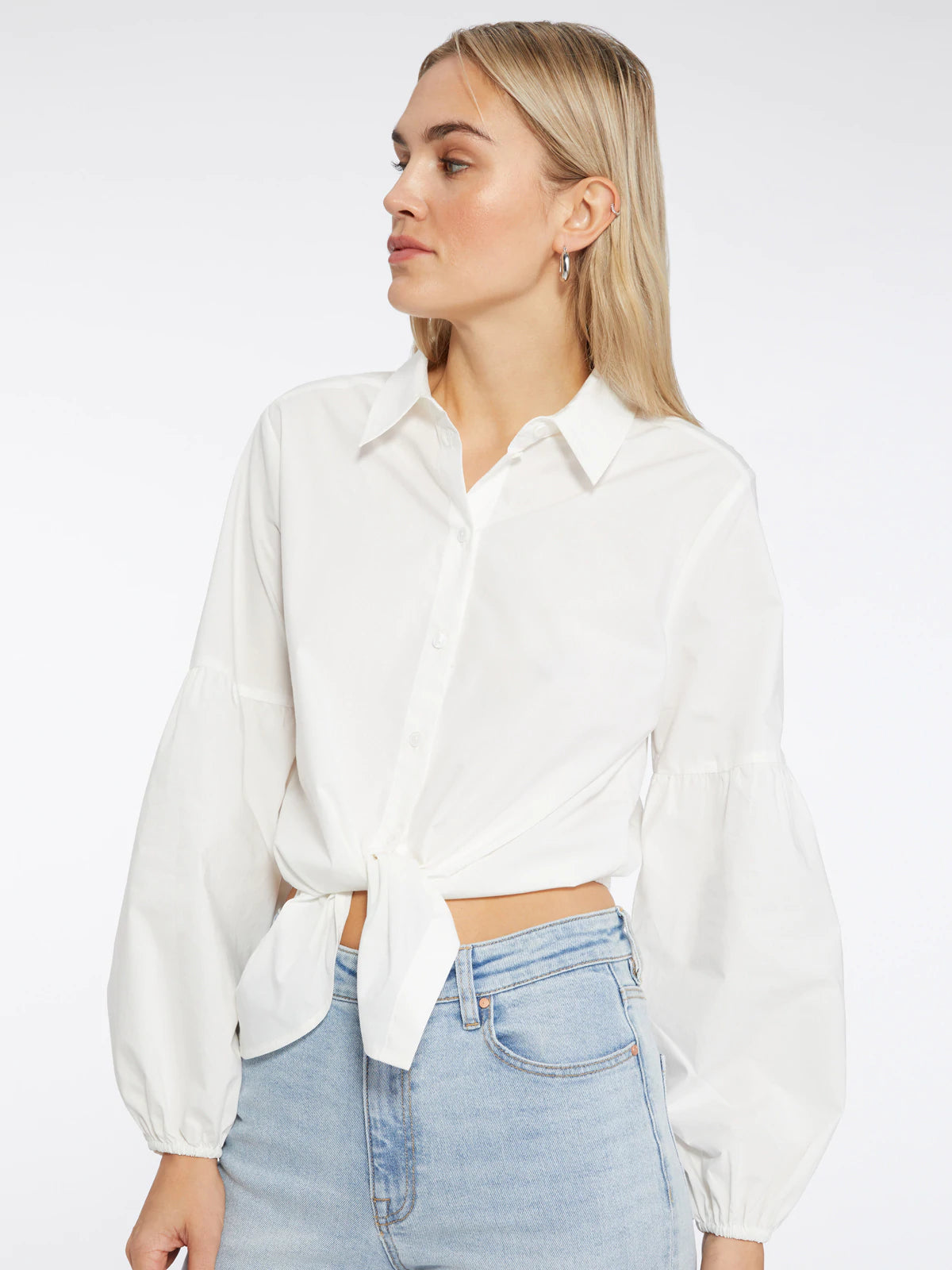 Sanctuary Take Two Shirt White | Designed in the USA