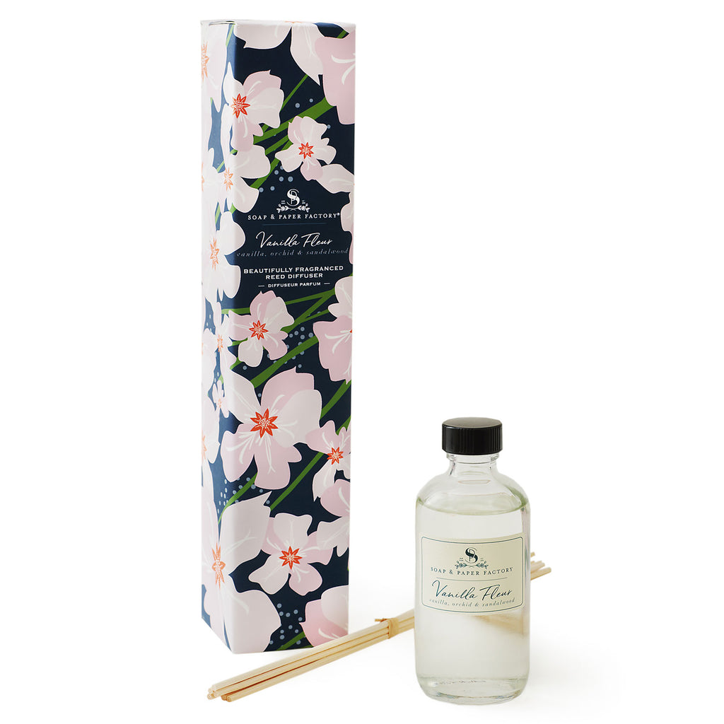 Soap & Paper Factory Reed Diffuser | Vanilla Fleur