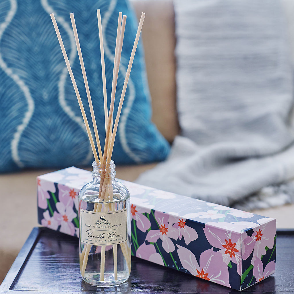 Soap & Paper Factory Reed Diffuser | Vanilla Fleur