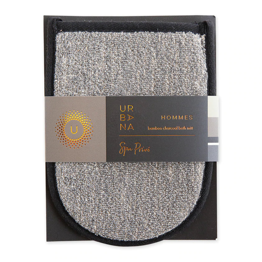 Spa Prive Bamboo Charcoal Bath Mitt | Made in France