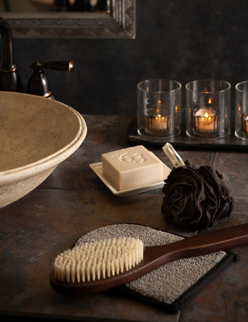 Spa Prive Bamboo Charcoal Bath Mitt | Made in France