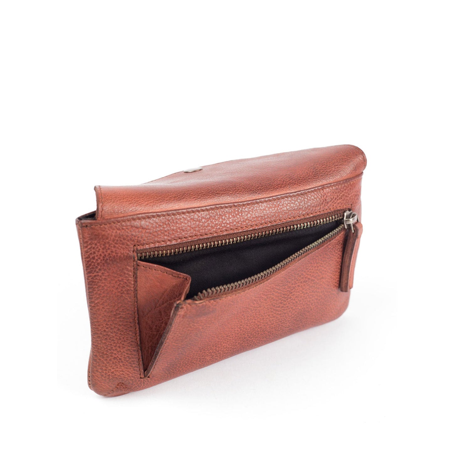 Sticks and Stones - Bruges Leather Wallet - Cognac