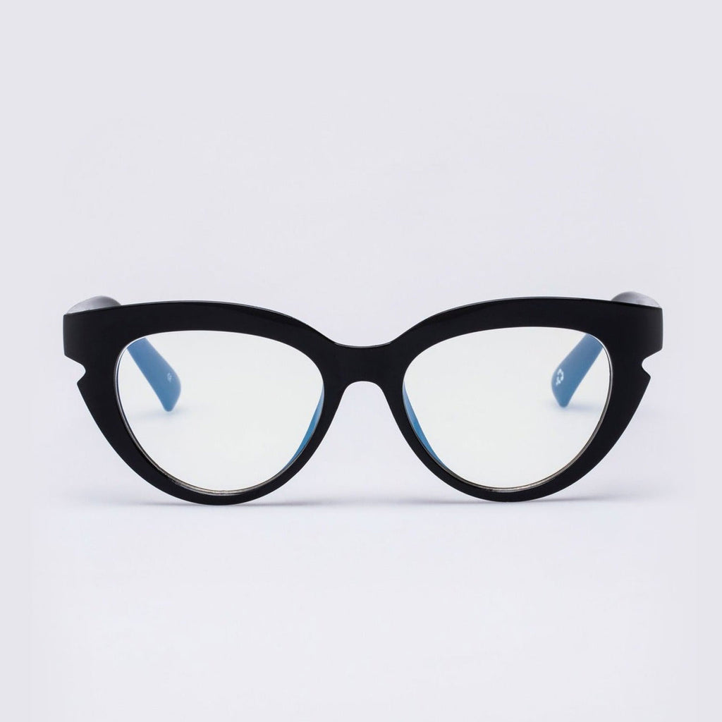 The Book Club Blue Light Glasses Prawn With The Grins | Black