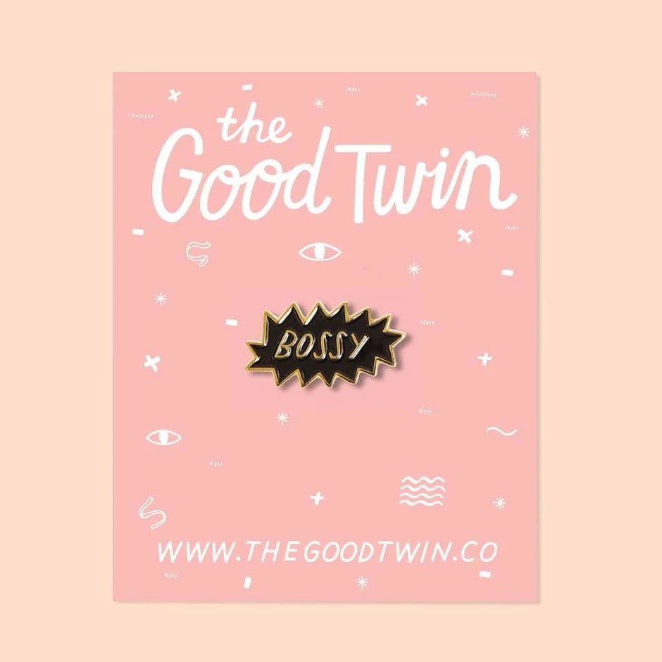 The Good Twin Pin | Bossy | Made in California