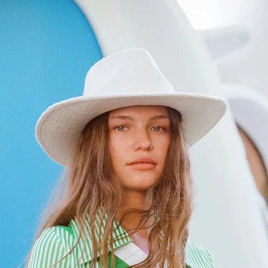 Lack Of Color The Sandy Hat Tweed Designed in Australia | Ivory