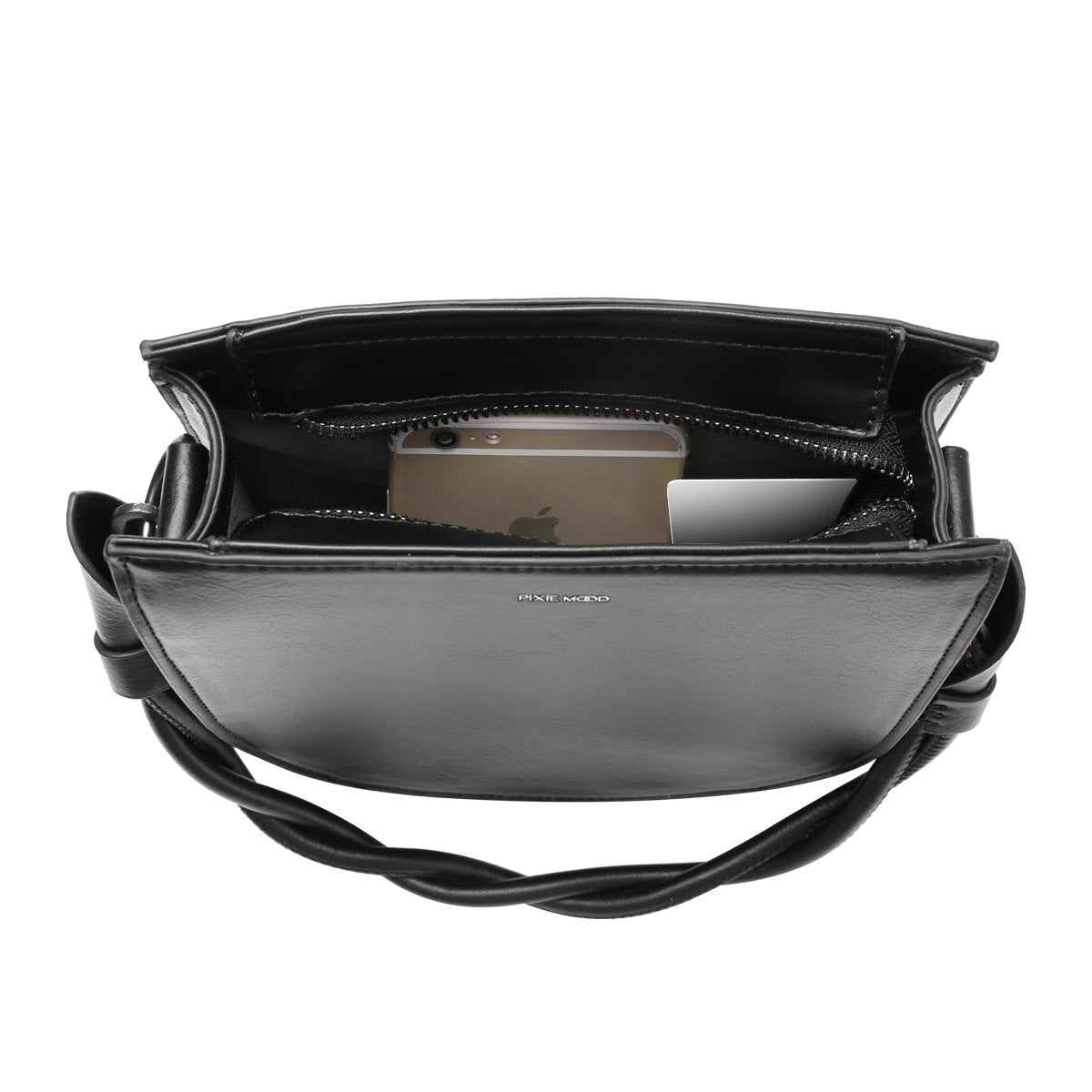 Pixie Mood Tinsley Bag Black | Vegan Leather, Designed in Canada