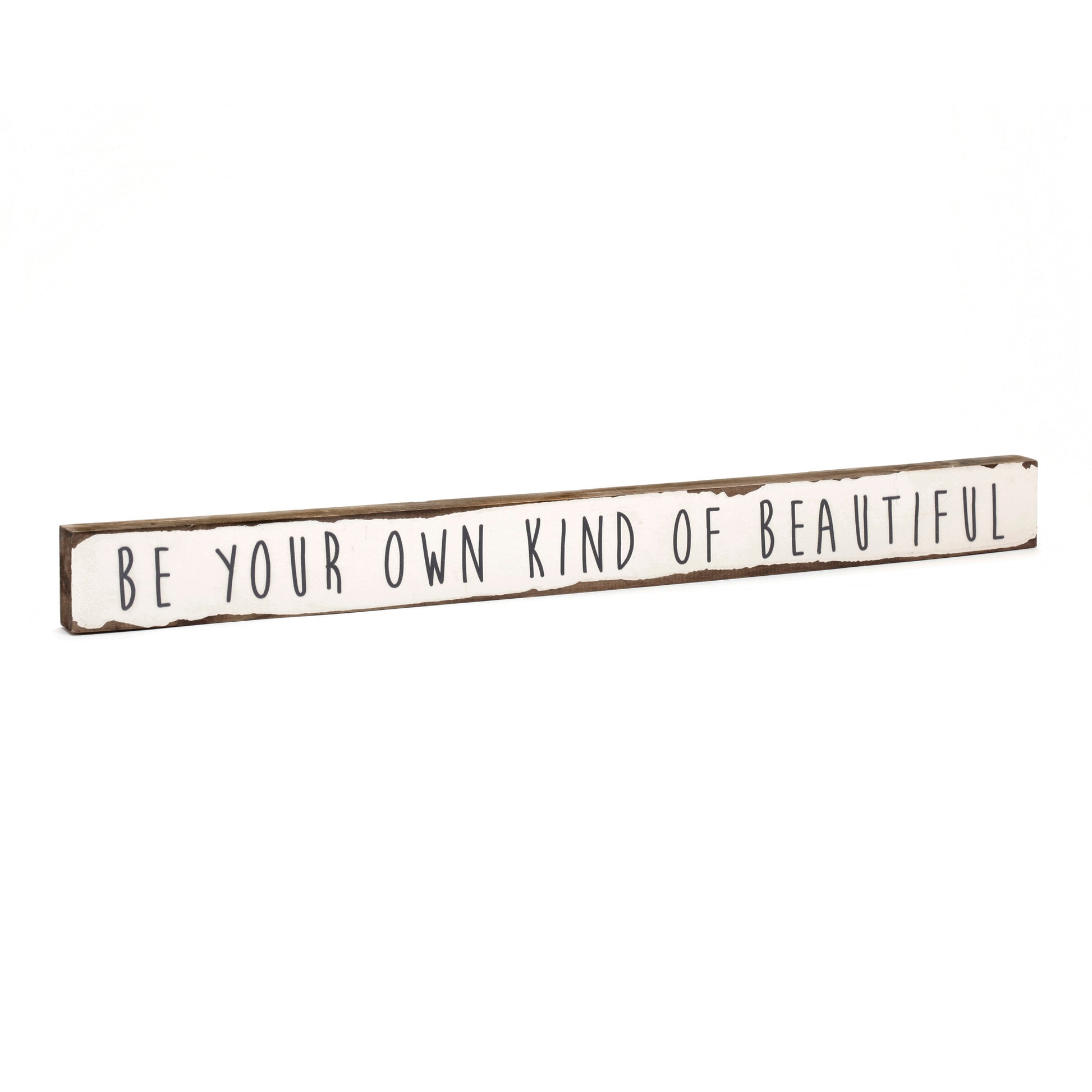 Shelf & Wall Art | Handmade Wood Block Inspirational Quote