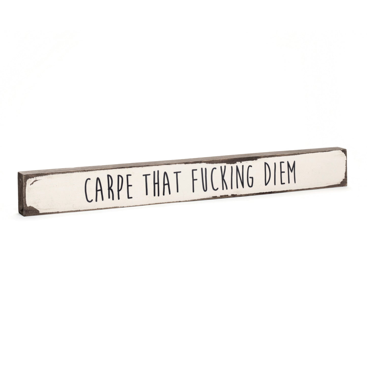 Shelf & Wall Art | Handmade Wood Block Inspirational Quote