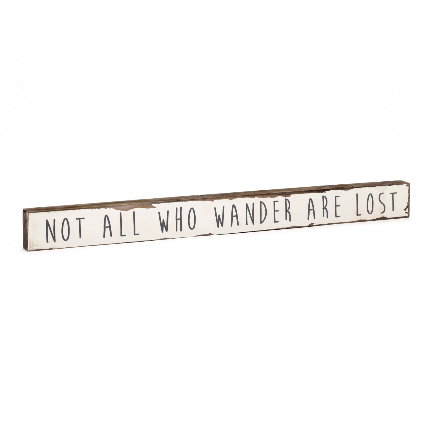 Shelf & Wall Art | Handmade Wood Block Inspirational Quote