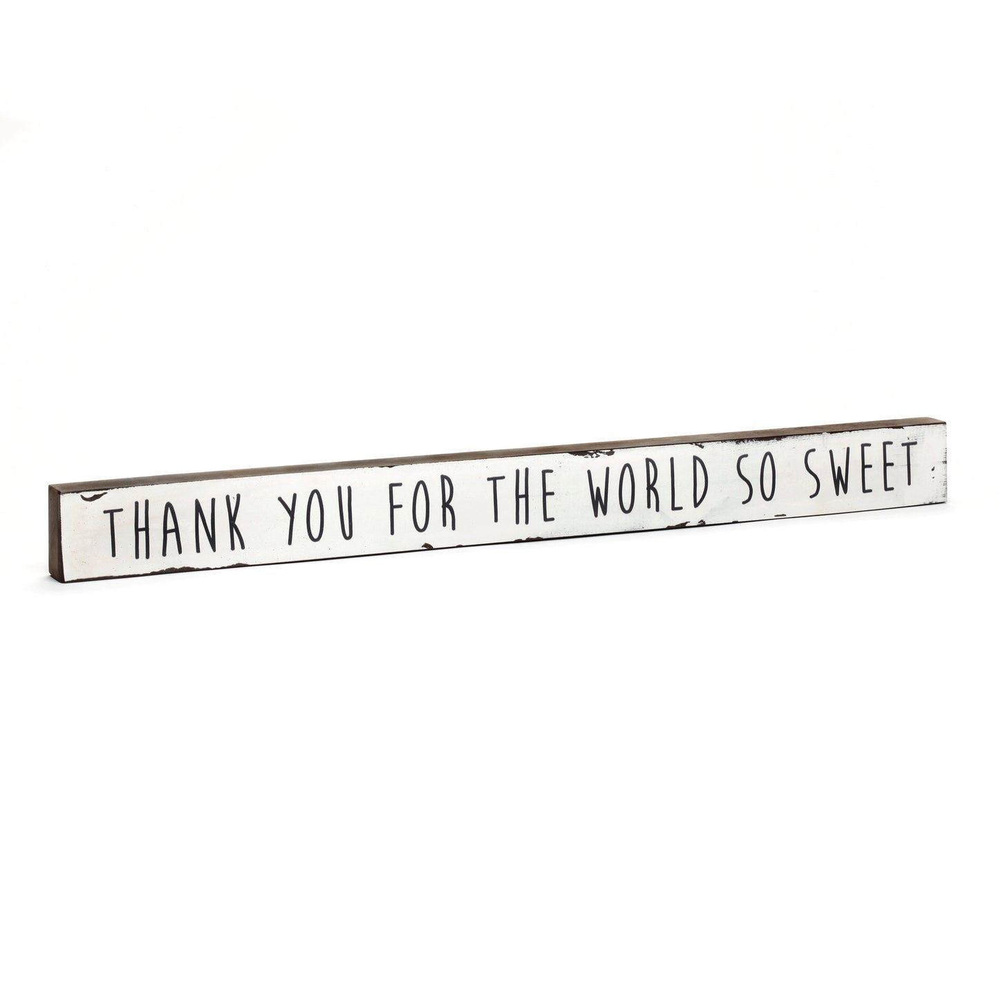 Shelf & Wall Art | Handmade Wood Block Inspirational Quote