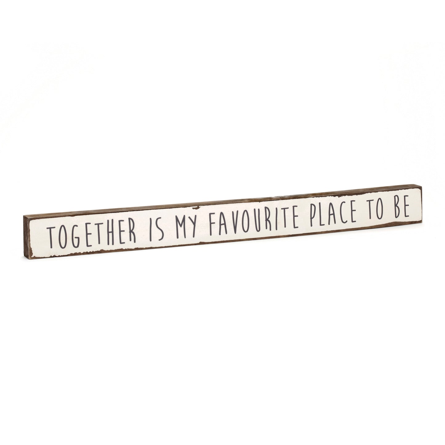 Shelf & Wall Art | Handmade Wood Block Inspirational Quote