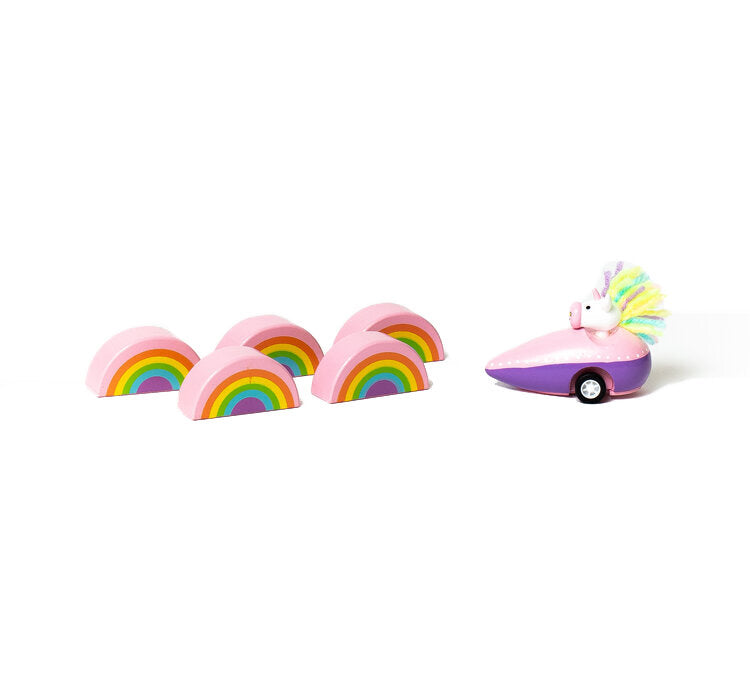 Jack Rabbit Unicorn and Rainbows Bowling | Designed in the USA