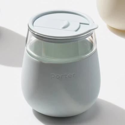 W&P Designs Porter Wine Tumbler Mint at Twang and Pearl