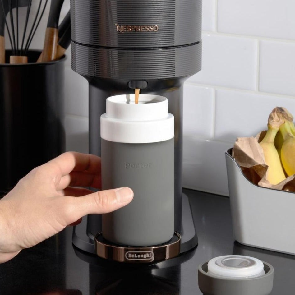 W&P Designs Insulated Ceramic Bottle | Charcoal