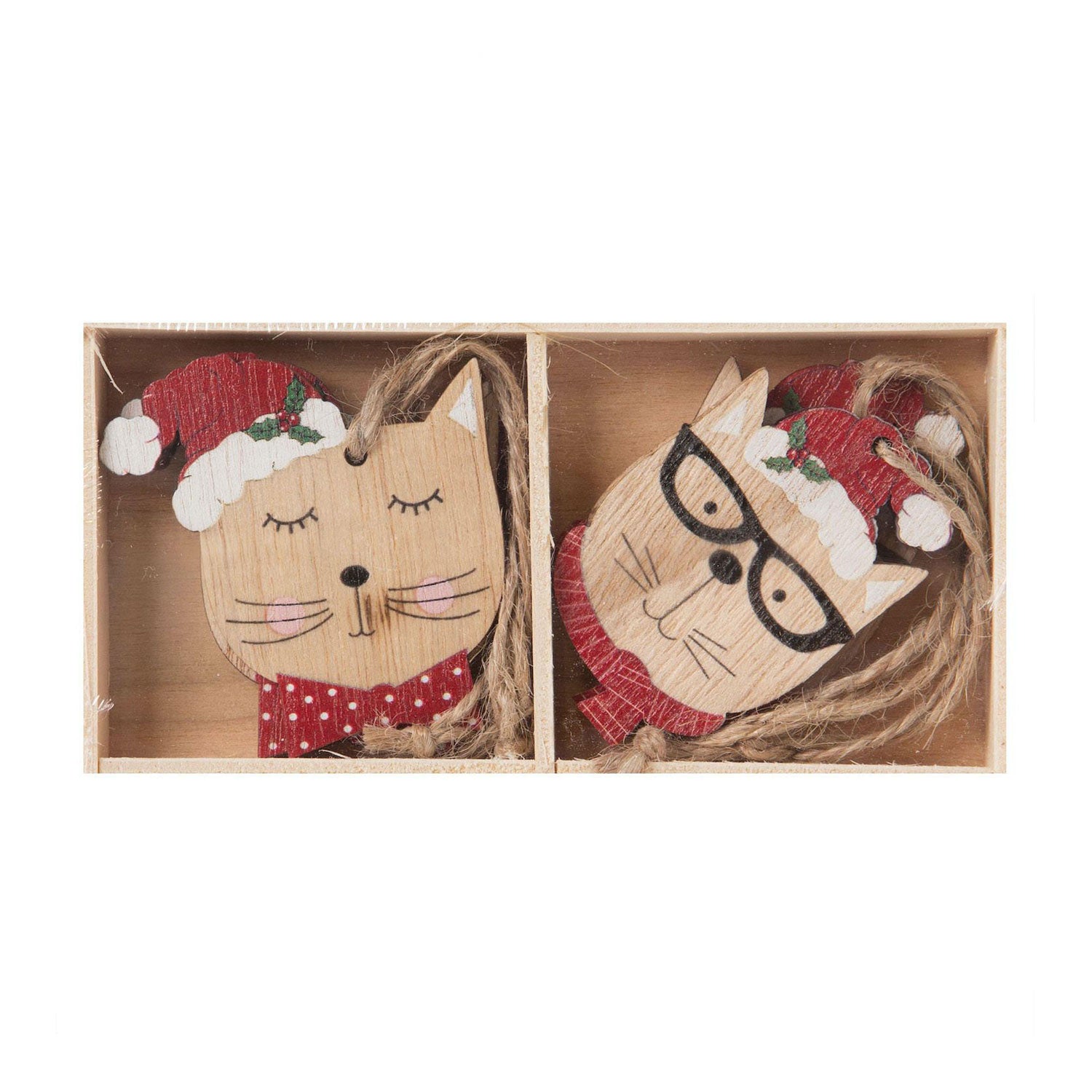 Ornament, Cool Cats | Wooden