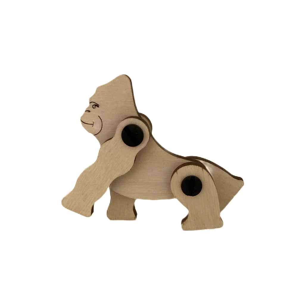 Zootility 3D Puzzle Gorilla | Handmade in the USA