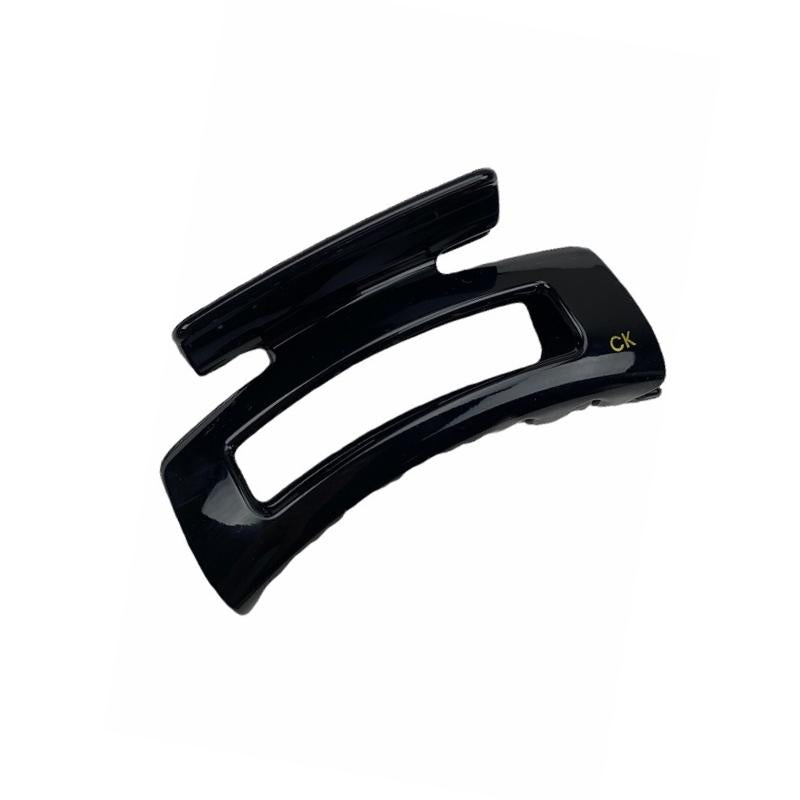 Chelsea King French Cutout Claw Clip | Black, Made in France
