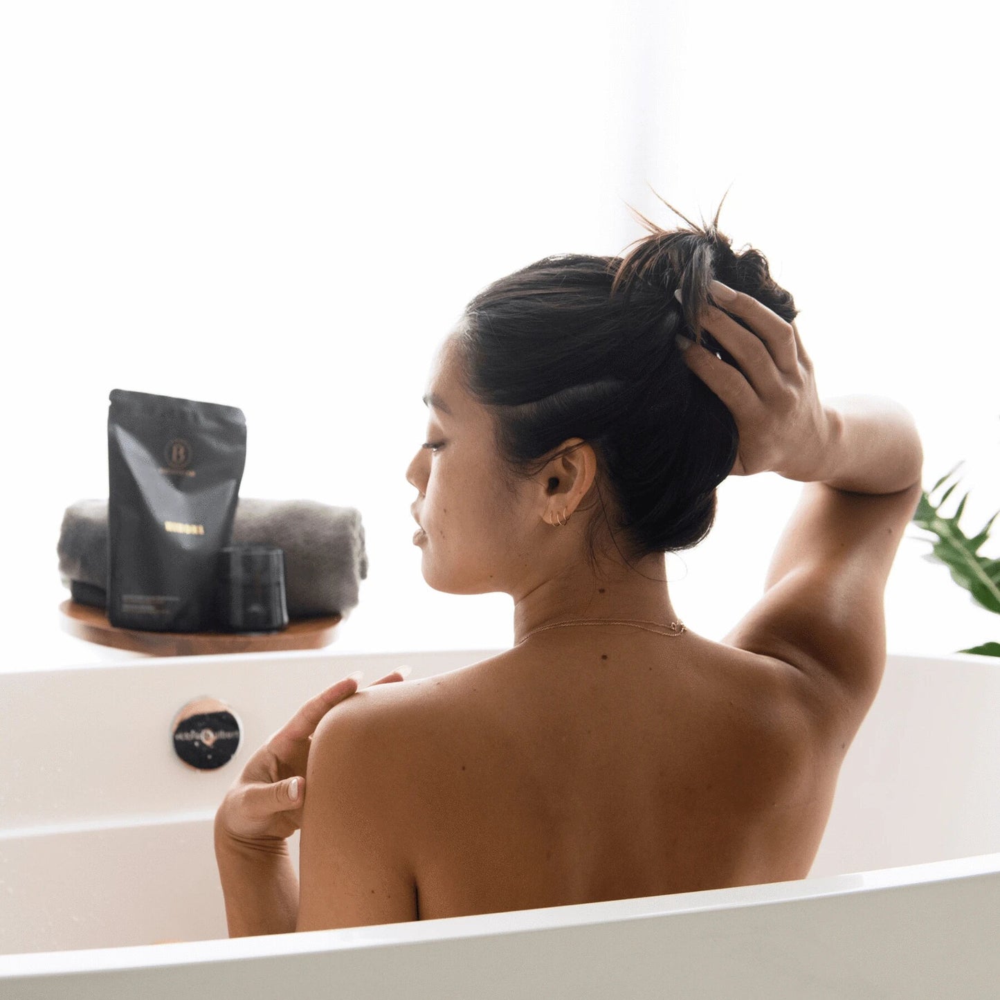 Bathorium Bath Soak | Hinoki Magnesium Bath Flake, Made in Canada