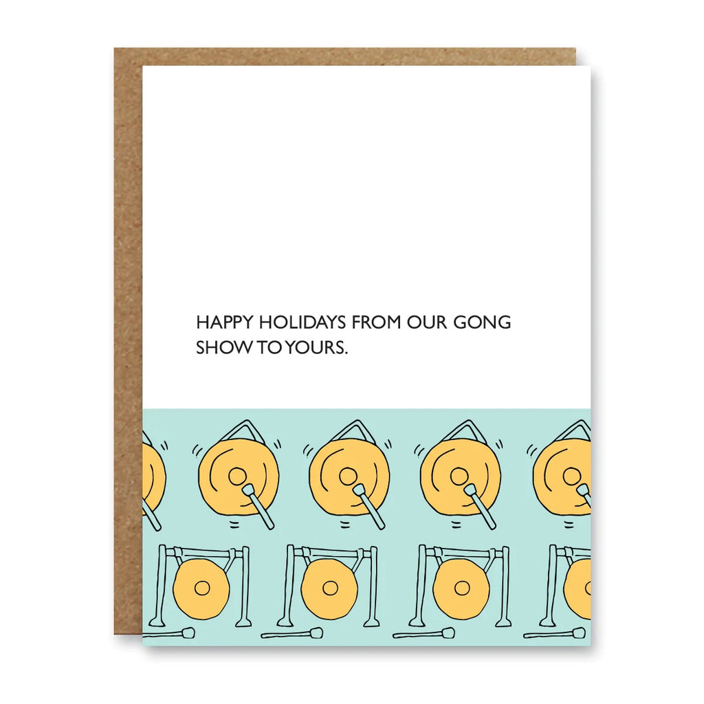 Boo To You - Christmas Card - Gong Show