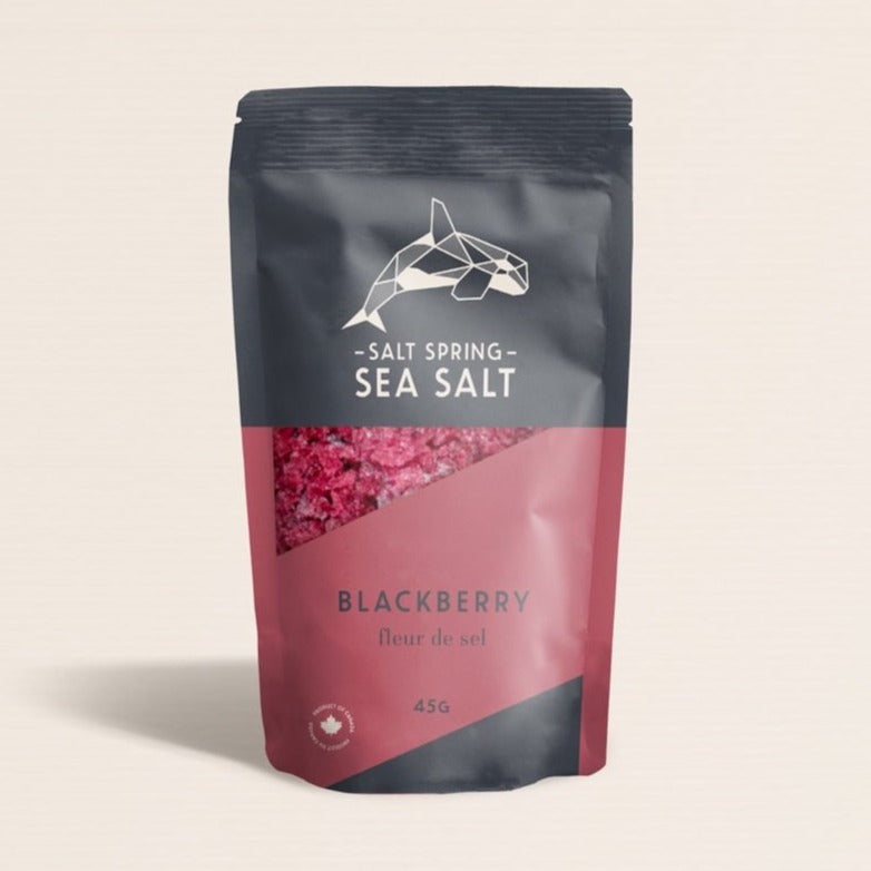 Salt Spring Sea Salt | Blackberry, Made on Salt Spring Island