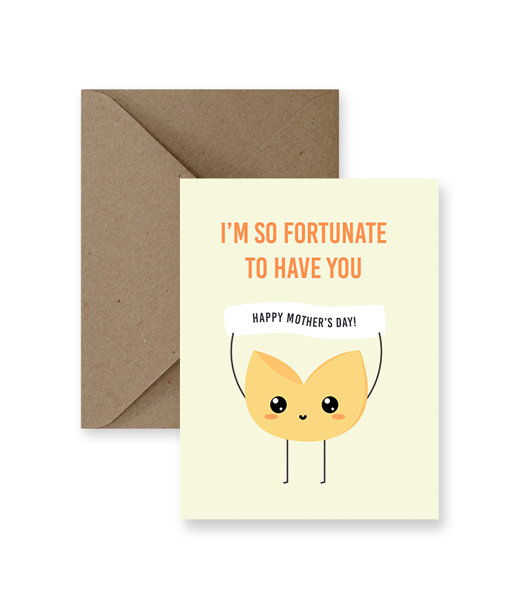 IM Paper - Mother's Day Card - Fortunate