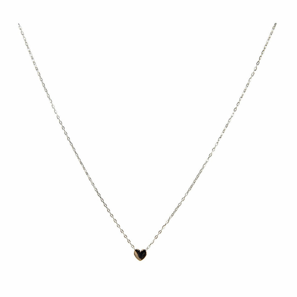 Mimi + Marge Heart Necklace Rose Gold | Designed in Canada