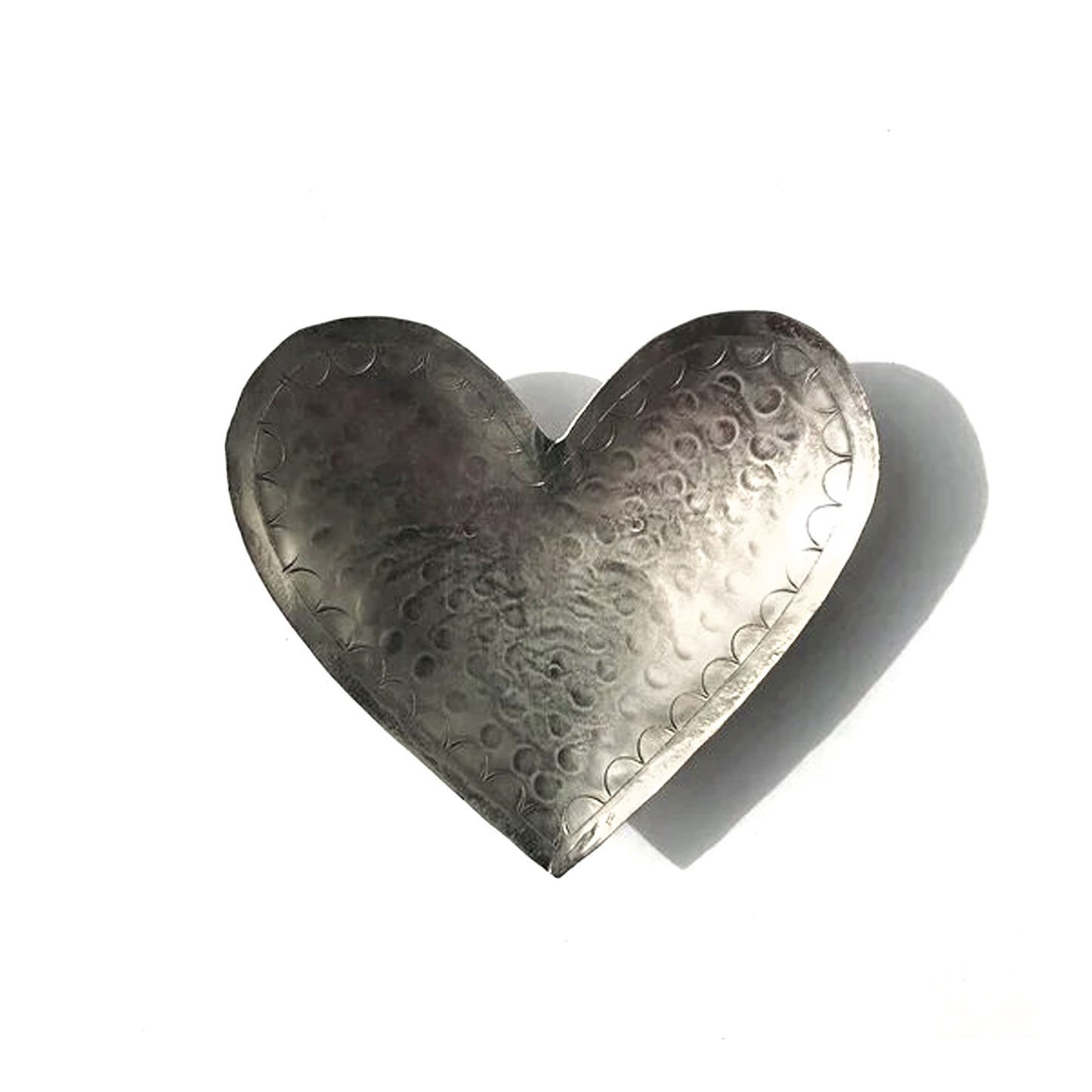 Tin Heart Catch All Decorative Trays