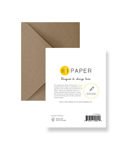 IM Paper Mother's Day Card - Edamommy, Designed & Made in Canada