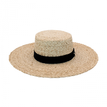 Ace of Something Tibooburra Boater Hat | 100% Natural Raffia