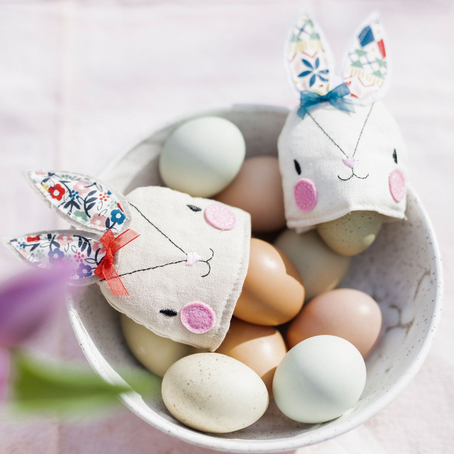 Bunny Egg Cozies 100% Cotton | Bunny