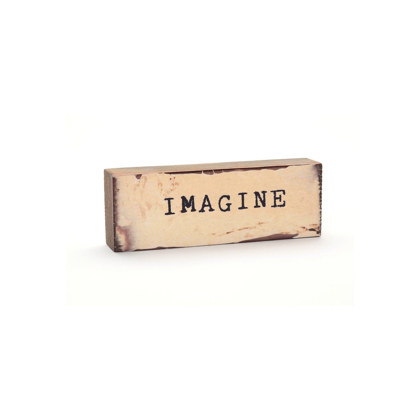 Shelf & Wall Art | Handmade Wood Block Inspirational Quote